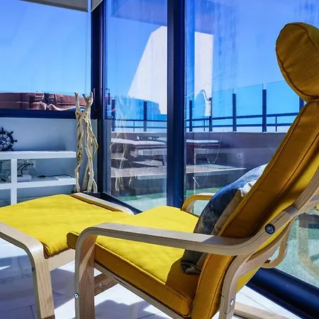 דירה Lamar Luxury Penthouse With Jacuzzi פוארטיטו דה גימאר